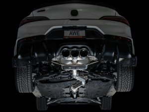 Acura Integra Performance Exhaust - Rear - AWE Tuning - Cat-Back Touring Edition - Chrome Silver - 2024+